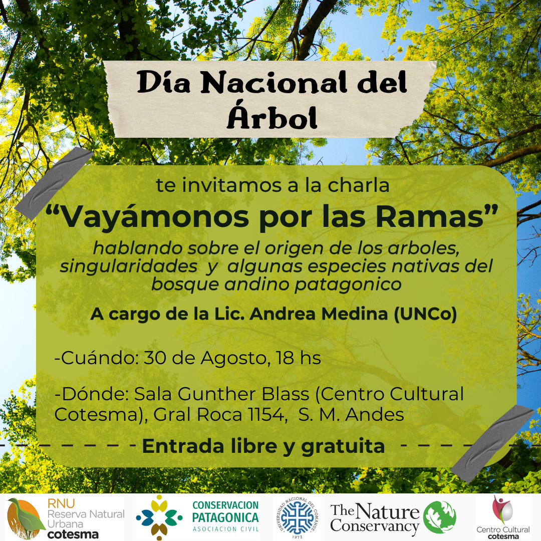 ¡Te invitamos a celebrar una vez más el Día Nacional del Árbol!